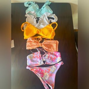 5 bikinis sold together!👙